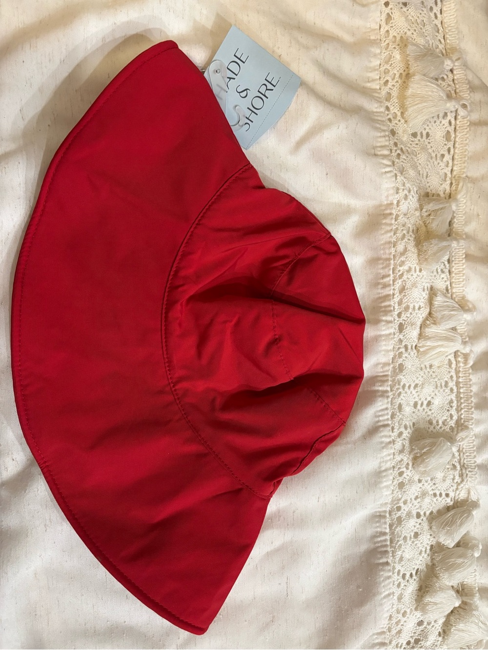 Red Bucket Hat